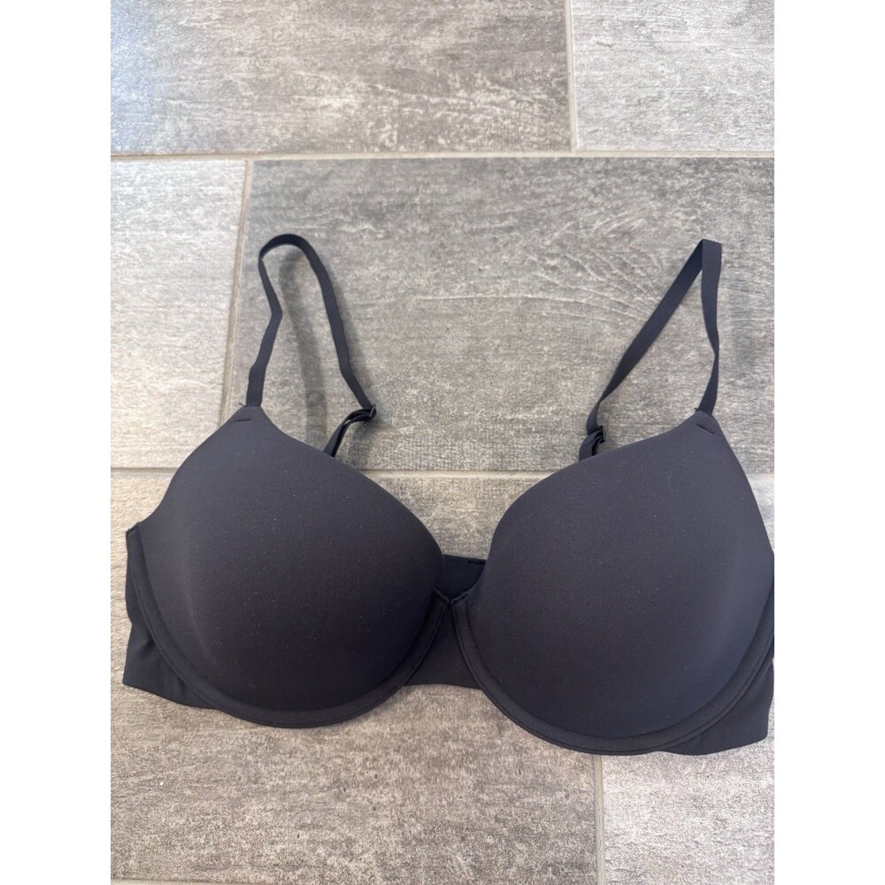 Skims Women's T-Shirt Bra, Fits Everybody, 36C, Onyx, New